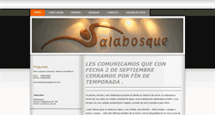 Desktop Screenshot of piscinasalabosque.com